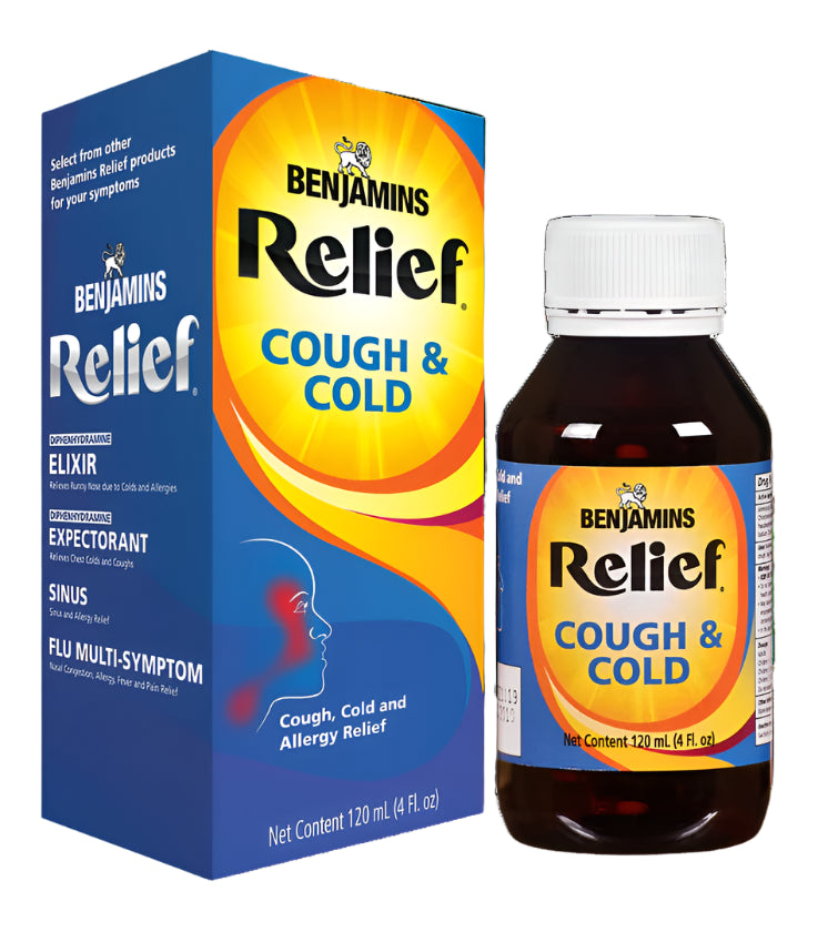 Benjamins Relief Cough & Cold, 120ml